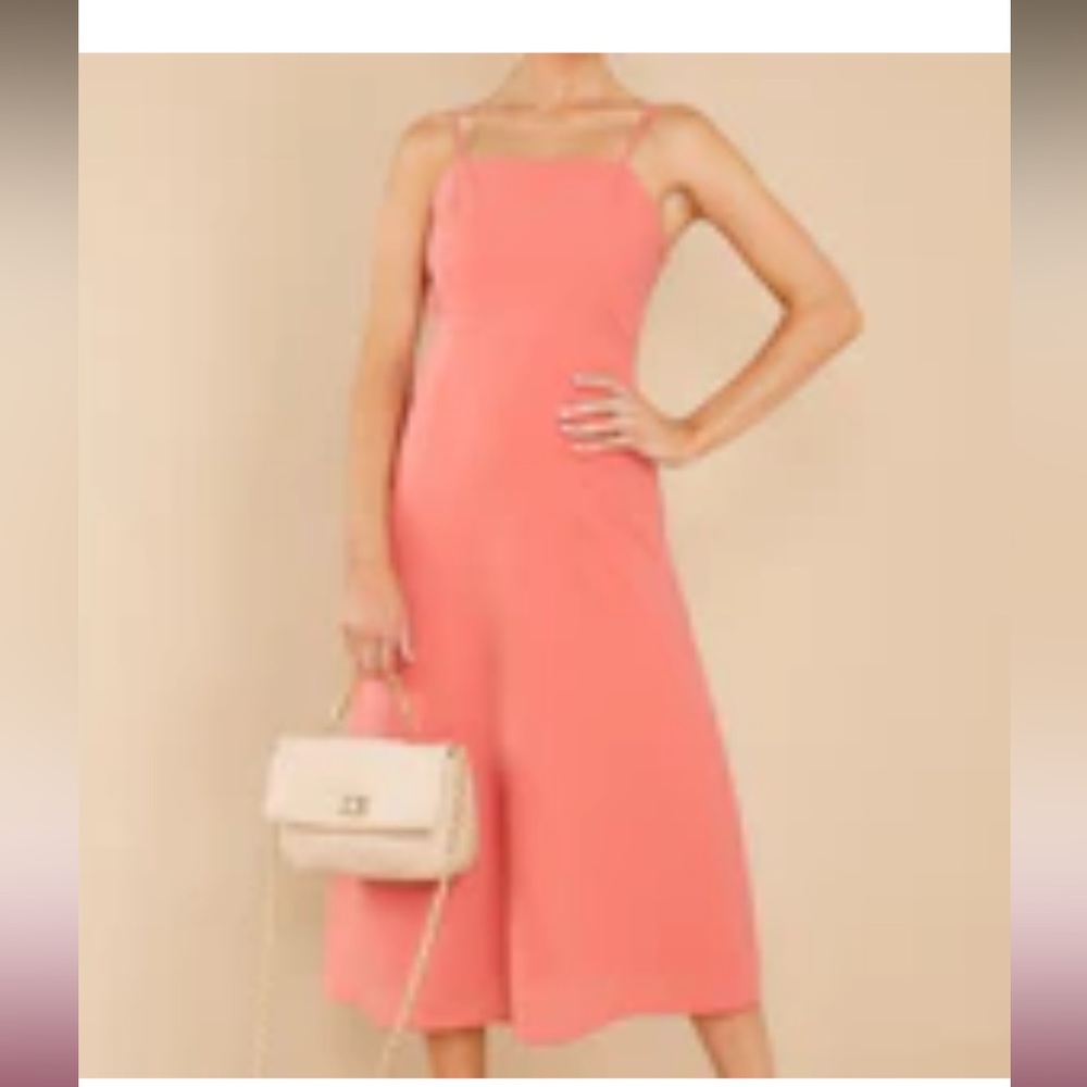 Salmon dress from Red Dress Boutique